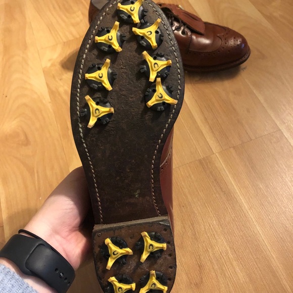 Vintage Footjoy Classics Wingtip Oxford Golf Shoes - Picture 5 of 7